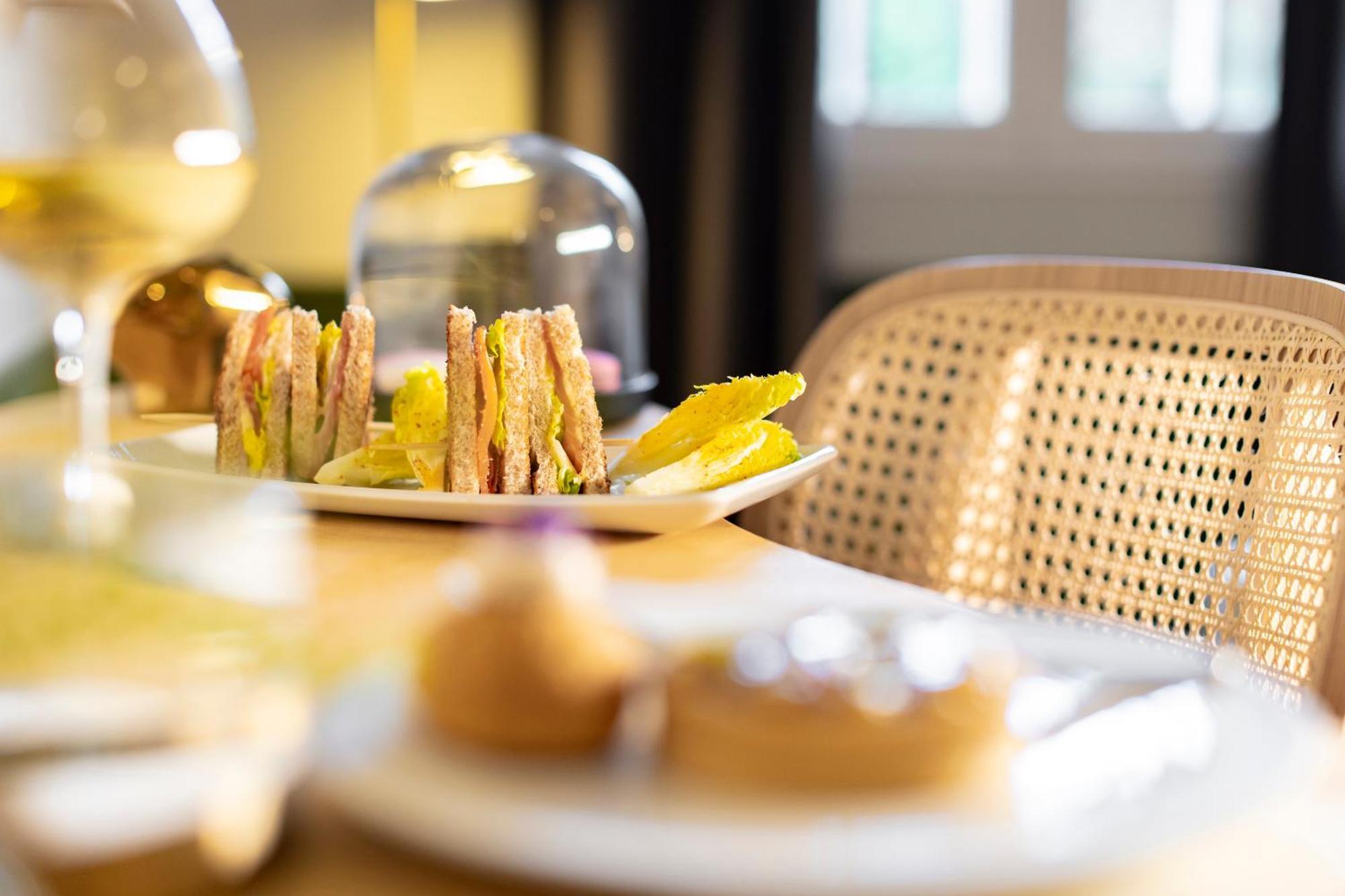 Hostellerie Briqueterie & Spa Champagne Vinay  Εξωτερικό φωτογραφία A typical breakfast