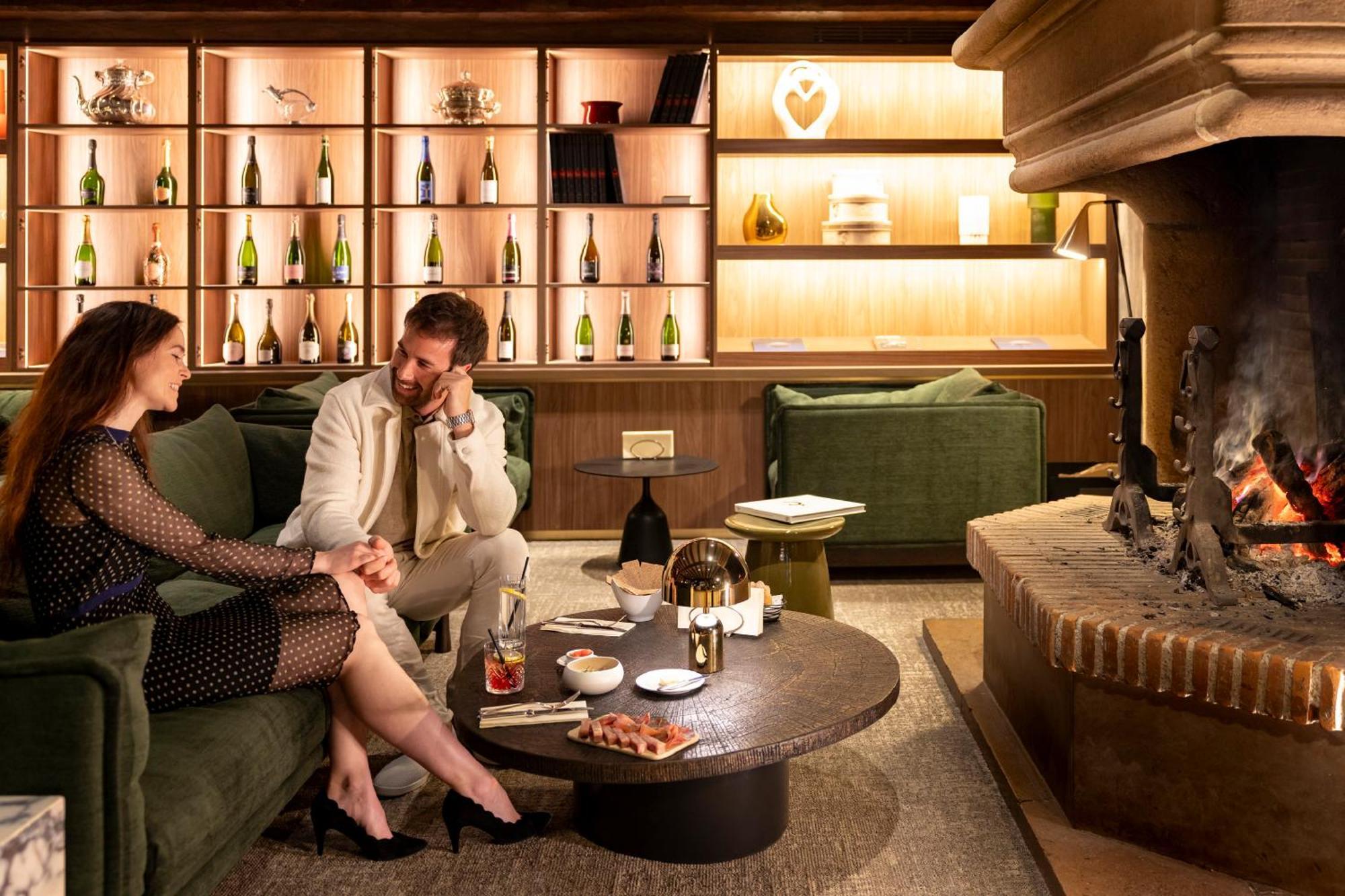 Hostellerie Briqueterie & Spa Champagne Vinay  Εξωτερικό φωτογραφία The Fireplace