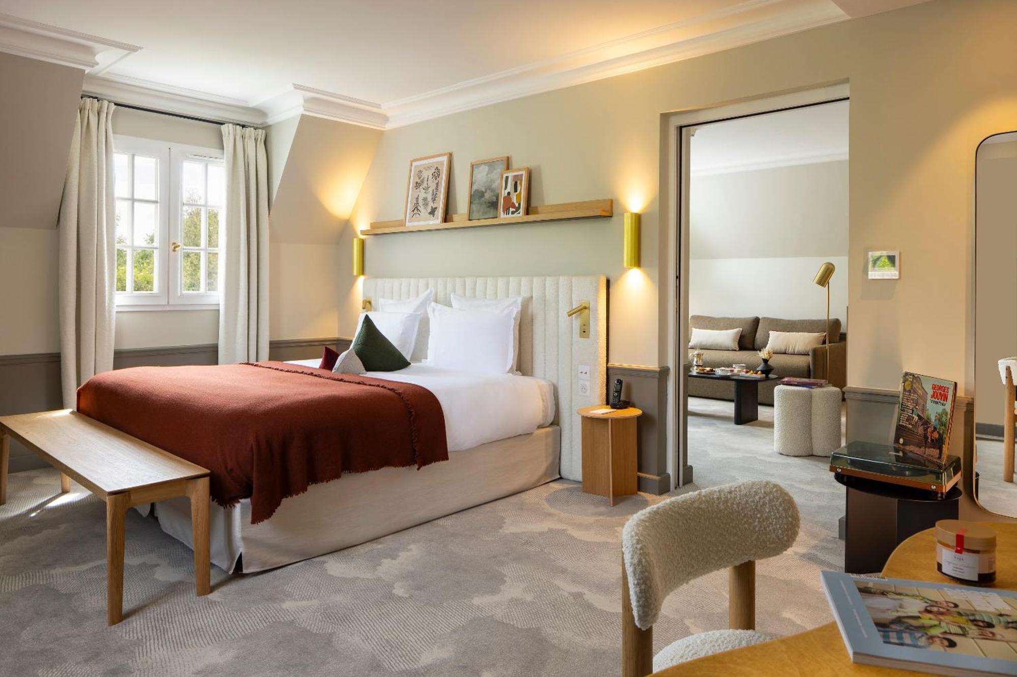 Hostellerie Briqueterie & Spa Champagne Vinay  Εξωτερικό φωτογραφία A suite at the hotel