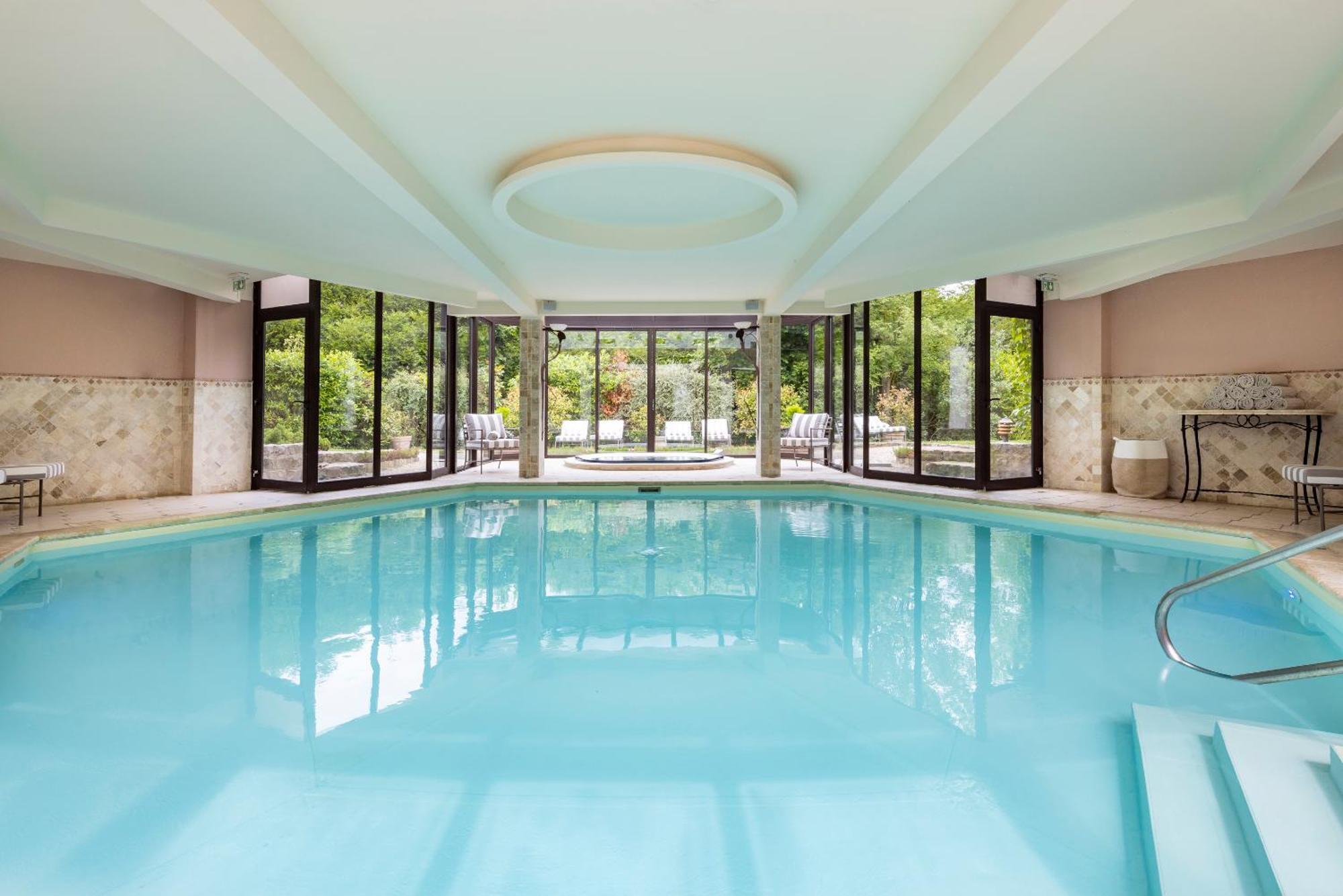 Hostellerie Briqueterie & Spa Champagne Vinay  Εξωτερικό φωτογραφία Indoor pool